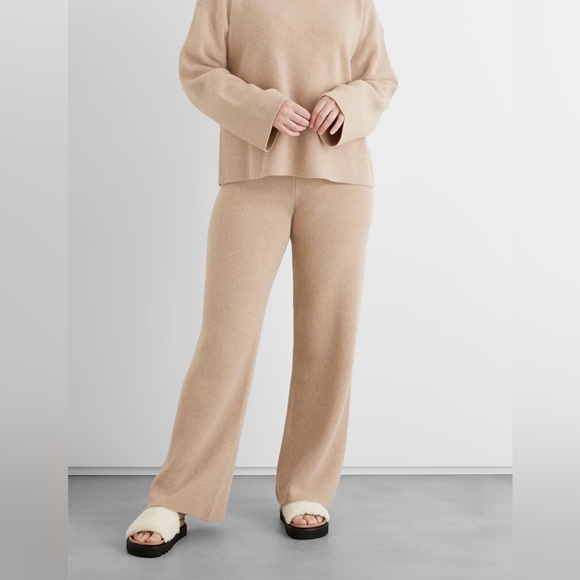 Iris & Ink (Chloe Mélange wool wide leg pants) - Picture 4 of 7